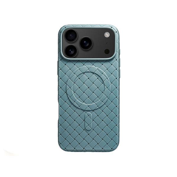 iPhone Woven Leather Case