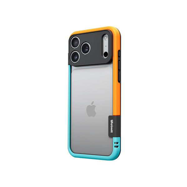 iPhone Straight-Edge Liquid Bezel Case