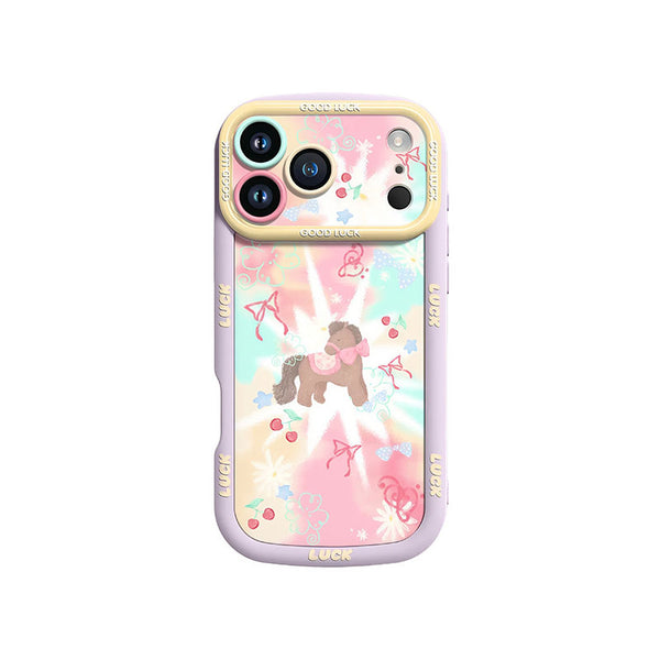 iPhone Doodle Puff Silicone Case