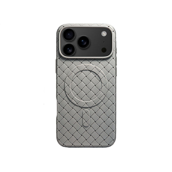 iPhone Woven Leather Case