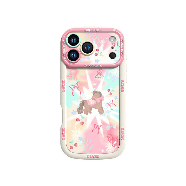iPhone Doodle Puff Silicone Case