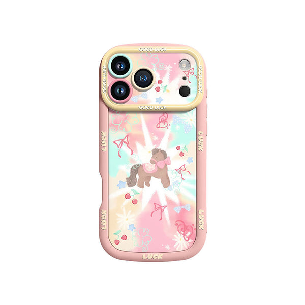 iPhone Doodle Puff Silicone Case